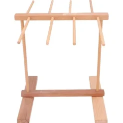 Diskställ & Torkställ-Nudeltorkställ i trä 15,4 X 8,7 X 11,8 tum hopfällbart Förhindra halka Pasta torkställ för hemmet