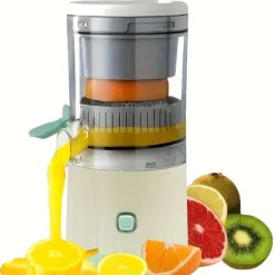 Juicepressar-OBOSOE Trådlös Elektrisk Juicer - Portabel multifunktionsjuicer med USB-laddning | Perfekt för apelsiner och frukt