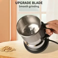 Kaffemaskiner & Espresso-OBOSOE Elektrisk Multifunktionell Kvarn / Kaffekvarn med 4-Bladig Stålkniv – Mal Kaffebönor, Kryddor & Ingredienser