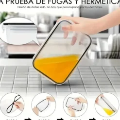 OBOSOE 24-pack Matlådor med Lufttäta Burkar med Lock – BPA-fria Matförvaring