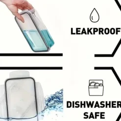 OBOSOE 24-pack Matlådor med Lufttäta Burkar med Lock – BPA-fria Matförvaring