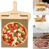 Pizzaspadar-OBOSOE Pizzaspade - Non-Stick Yta, Lång Handtag, Lätt att Glida in i Ugnen, Perfekt för Överföring av Pizza, Diskmaskinsäkert