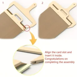 Pizzaspadar-OBOSOE Pizzaspade - Non-Stick Yta, Lång Handtag, Lätt att Glida in i Ugnen, Perfekt för Överföring av Pizza, Diskmaskinsäkert