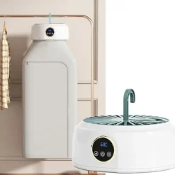 OBOSOE Portabel Fällbar Klädtork för Resa och Små Utrymmen - Snabb Torkning, Perfekt för Lägenheter och Hotell