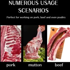 OBOSOE Rostfritt Stål Revbensskinnare - Membranavlägsnare för BBQ-entusiaster & Kockar Med Bågklämma & Anti-Slip Grepp - Ta Enkelt Bort Revbensmembran | CDON