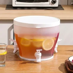 Dryckesautomater-OBOSOE skrivbordsvatten dispenser för kylskåp, kallvattenkokare med kran och dricksburk, dricksvattendispenser för frukt för drycker