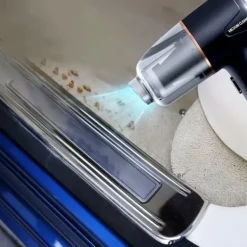 Handdammsugare-OBOSOE Sladdlös handdammsugare för bil och hem – kraftfull bildammsugare, portabel dammsugare för djurhår på soffa