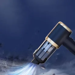 Handdammsugare-OBOSOE Sladdlös handdammsugare för bil och hem – kraftfull bildammsugare, portabel dammsugare för djurhår på soffa