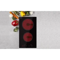 OCEANIC keramikhäll - 2 brännare - 2900W - touchkontroller