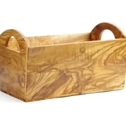 Popcornmaskiner-Olivträbehållare för servering av bröd och bestick - Hendi 505274