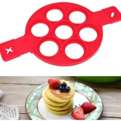 Köksformar-Omelett Crepes Pannkaksform Mat Silikon Nonstick Köksredskap #3