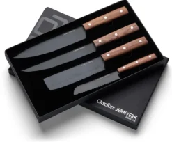 Köksknivar-Orrefors Jernverk, Knivset Askträ, 4-Pack