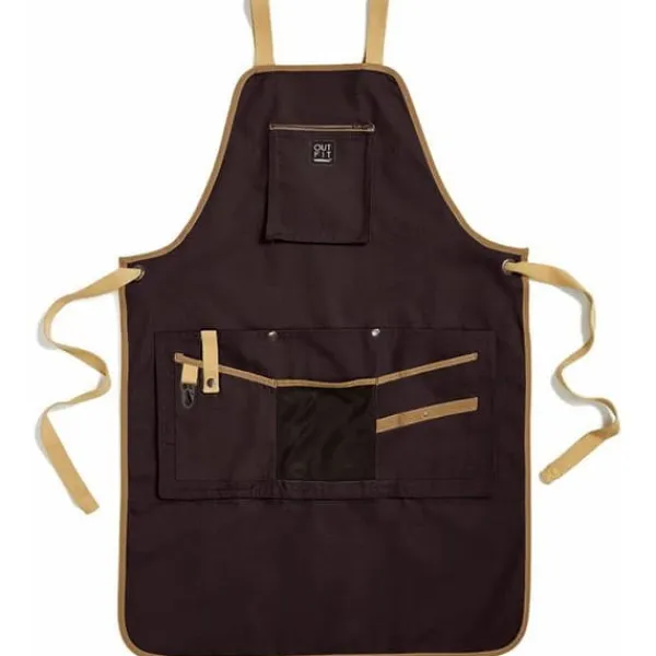 Förkläden-OUTFIT VERDEMAX GREMBIULE TEKNISK LIGUSTRO ANTRACIT