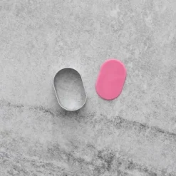 Kakformar-Oval Utstickare | Aluminium