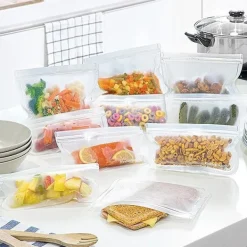 Matförvaringspåsar-10-Pack - Matpåsar / Matförvaring Påsar - Återanvändbara