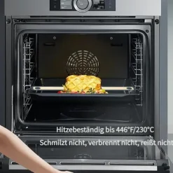 2-pack extra tjocka ugnsmattor 0,7 mm med långt handtag – slitstarka bakmattor för ugn, mikrovågsugn, luftfritös m.m.