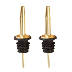 2-pack Hällpip Droppkork Flaskpip Dosörpip i Guld