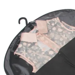 Tvättutrustning-2-pack klädförvaringspåsar med genomskinligt fönster, non-woven tyg, 120x60 cm