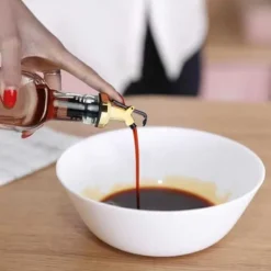 2-Pack Kork till Olivolja Hällpip Droppkork med Lock Guld