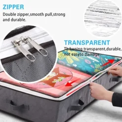 Kläd- & Garderobsförvaring-2-Pack Sängförvaring – Förvaring Under Sängen