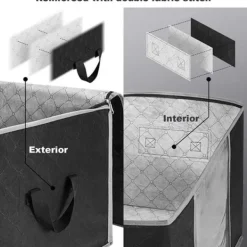 Kläd- & Garderobsförvaring-2-Pack Sängförvaring – Förvaring Under Sängen