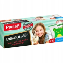 Matförvaringspåsar-Paclan lunchpåsar med dragkedja 42 st 137135