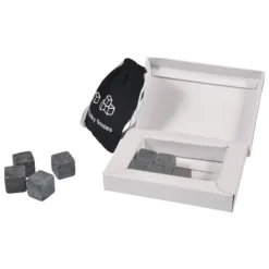 Whiskystenar--paket med 9 st. isbitar för whiskykylsten, drycker, vin, ölkylare, barberedningskuber, presentset