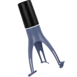 Vispar-Pannrörare Triangel Äggvisp Plast Enkel att använda Diskmaskin Säker Köksrörare Mixer för sås Soppa Grädde Blå