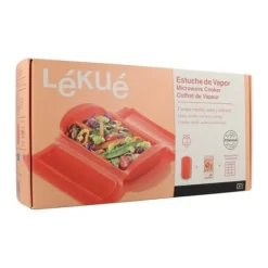 Papillote - LEKUE - 1/2 personer - Silikon - Röd - Mikrovågssäker