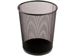 Soptunnor & Papperskorgar-Papirkurv tråd metal sort 18 ltr.