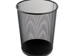 Soptunnor & Papperskorgar-Papirkurv tråd metal sort 18 ltr.