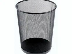 Soptunnor & Papperskorgar-Papirkurv tråd metal sort 18 ltr.