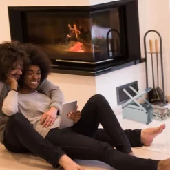 Avfallspressar-Pappersbrikettpress, 24x30x12,5 cm, Silver