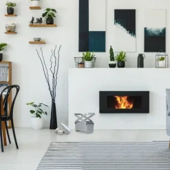 Avfallspressar-Pappersbrikettpress, 24x30x12,5 cm, Silver