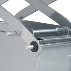 Avfallspressar-Pappersbrikettpress, 24x30x12,5 cm, Silver