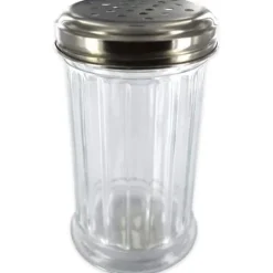 Parmesan- och florsockersikt i glas 13 cm Fackelmann