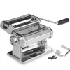 Pastamaskiner-Pastamaskin - LUNAVO - TD® - Manuell - Krom och rostfritt stål - Grå och svart