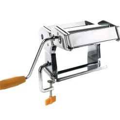 Pastamaskiner-Pastamaskin, Justerbar Tjocklek, Hållbar Design,Silver