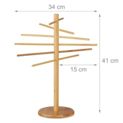 Pastamaskiner-Pastaställ, Bambu, 41x34x34 cm, Natur