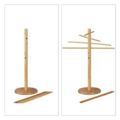 Pastamaskiner-Pastaställ, Bambu, 41x34x34 cm, Natur