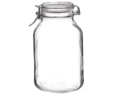 Förvaringsburkar-Patentglas Fido Bormioli 4 ltr. Ø16xH28 cm
