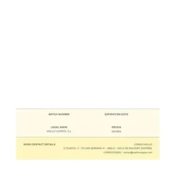 Patin Mousse Inox 9,5x30cm Vaello