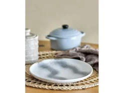 Bloomingville Tallrikar & Bordsserviser-Paula Tallrik, Grå, Stengods