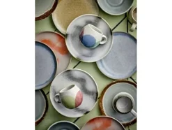 Bloomingville Tallrikar & Bordsserviser-Paula Tallrik, Grå, Stengods