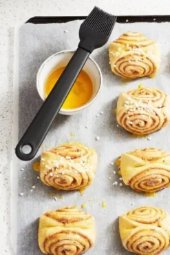 Gastromax Bakpenslar-Pensel silikon Svart 25 cm