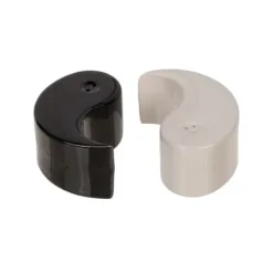 Peppar och saltkar Yin och Yang Salt och peppar kök