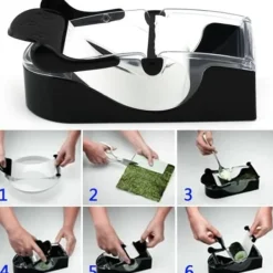Sushimattor-Perfect Roller DIY Kitchen Easy Magic Roller Sushi Perfect Roller Machine.