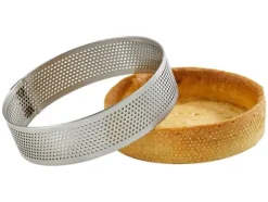 Bakning-Perforerad pajform med kant 8 cm / 6 delar