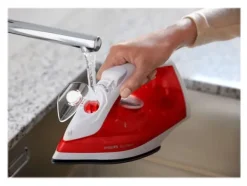 Philips Strykjärn-EasySpeed GC1742 - Ångstrykjärn - 2000 W - röd