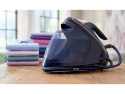 Philips Strykjärn-PerfectCare 9000 Series PSG9050 - Strykjärn med separat ånggenerator med automatisk avstängning - sula SteamGlide Elite - 3100 W